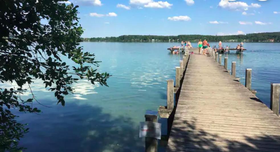 Bed Bike & Breakfast, Zimmer Innerhalb Eines Privathauses Mit Gemeinschaftsbad Inning am Ammersee Exterior foto